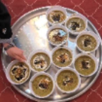 مراسم افطاری متوسطه دوم دخترانه
