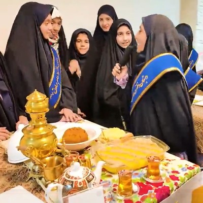 جشنواره اقوام در دبستان دخترانه