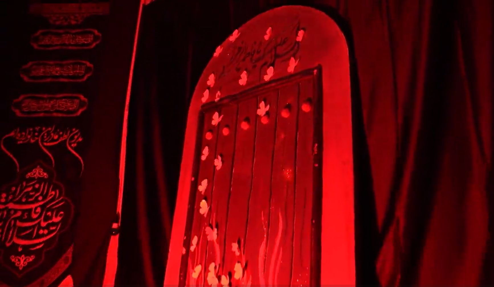 مراسم عزای حضرت زهرا(س) در دبستان دخترانه