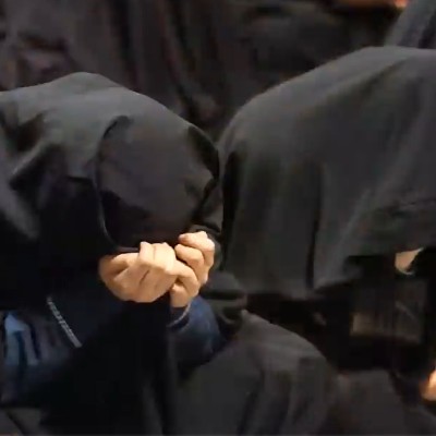 مراسم سوگواری شهادت حضرت زهرا(س) در متوسطه اول دخترانه